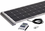 Set panou solar 200W monocristalin cu controller MPPT 20A