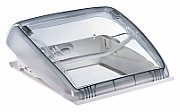 Trapă 40 x 40 Dometic  Mini Heki Style  cu deschidere basculantă si jaluzea retractabilă - pentru grosime acoperis 43 - 60 mm - cu garnitură de etanșare