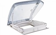 Trapă 40 x 40 Dometic  Mini Heki Style  cu deschidere basculantă si jaluzea retractabilă - pentru grosime acoperis 43 - 60 mm - cu garnitură de etanșare