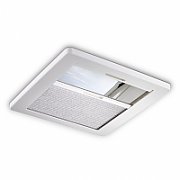 Trapă 40 x 40 Dometic  Mini Heki Style  cu deschidere basculantă si jaluzea retractabilă - grosime acoperis 25 - 42 mm , cu ventilatie