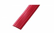 Garnisaj pentru sina rulota - culoare rosu - 12mm