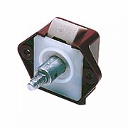 Incuietoare de dulap -Mini Push-Lock - culoare alb