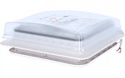 Trapă 28 x 28 Berger cu ventilator inclus si plasă de țânțari, capac transparent