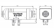 Incalzitor auxiliar diesel Carbest VanHeat 2.0-DH - 2 kW
