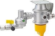 GOK Caramatic DriveTwo - Regulator de presiune a gazului cu supapa de siguranță - orizontal  - 30 mbar
