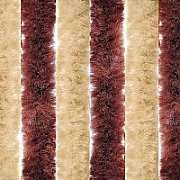 Perdea antiinsecte tip chenille / coadă pisică / maro-bej