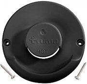Capac evacuare boiler truma - Partea exterioară a coșului de fum -ZR 80 - Negru
