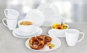 Set de VESELA Berger Sevilla 16 piese. alb pentru 4 persoane