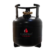 Butelie de gaz reîncărcabilă CAMPKO 15 litri cu multivalvă 80% (DE)
